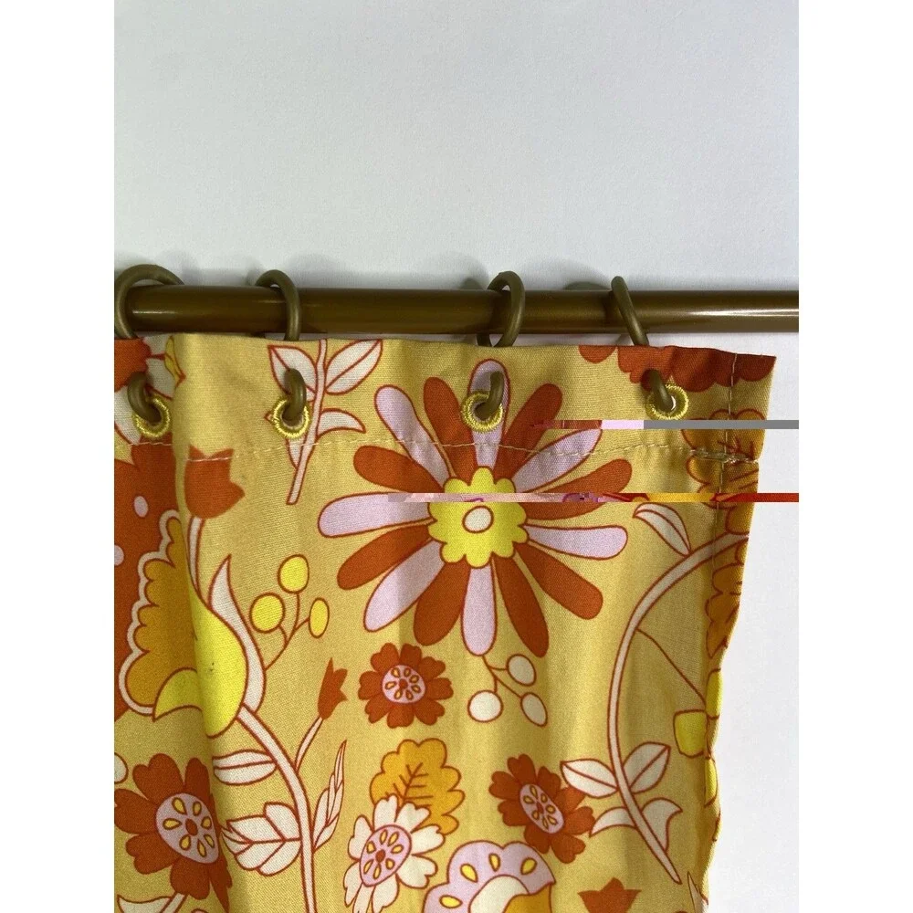 American Girl Julie's Groovy Bathroom Shower Curtain Hooks & Rod Replacement Toy